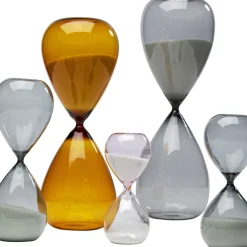 Sanduhr Timer Schwarz 25Cm