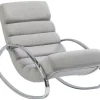Schaukelsessel Manhattan Grau-Beige