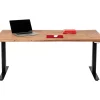 Schreibtisch Office Harmony Schwarz 200X100