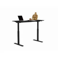 Schreibtisch Office Smart Schwarz Schwarz 140X60