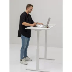 Schreibtisch Office Smart Weiss Weiss 160X80