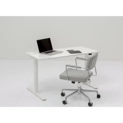 Schreibtisch Office Smart Weiss Weiss 140X60