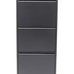 Schuhkipper Caruso 3-Er Anthrazit