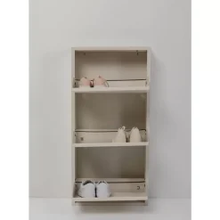 Schuhkipper Caruso 3-Er Creme