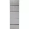 Schuhkipper Caruso 5-Er Silber/Geflext
