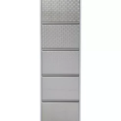 Schuhkipper Caruso 5-Er Silber/Geflext