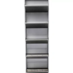 Schuhkipper Caruso 5-Er Silber/Geflext