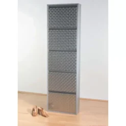 Schuhkipper Caruso 5-Er Silber/Geflext (Mo)