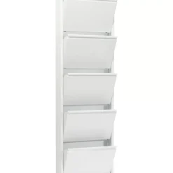 Schuhkipper Caruso 5-Er Weiss