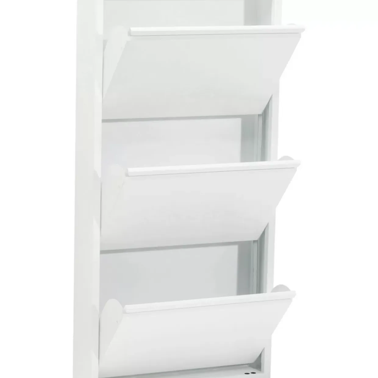 Schuhkipper Caruso 3-Er Weiss