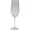 Sektglas Diamond Gold Rim