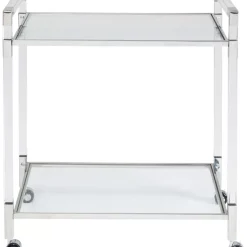 Servierwagen Josy Silber