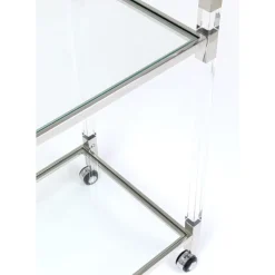 Servierwagen Josy Silber