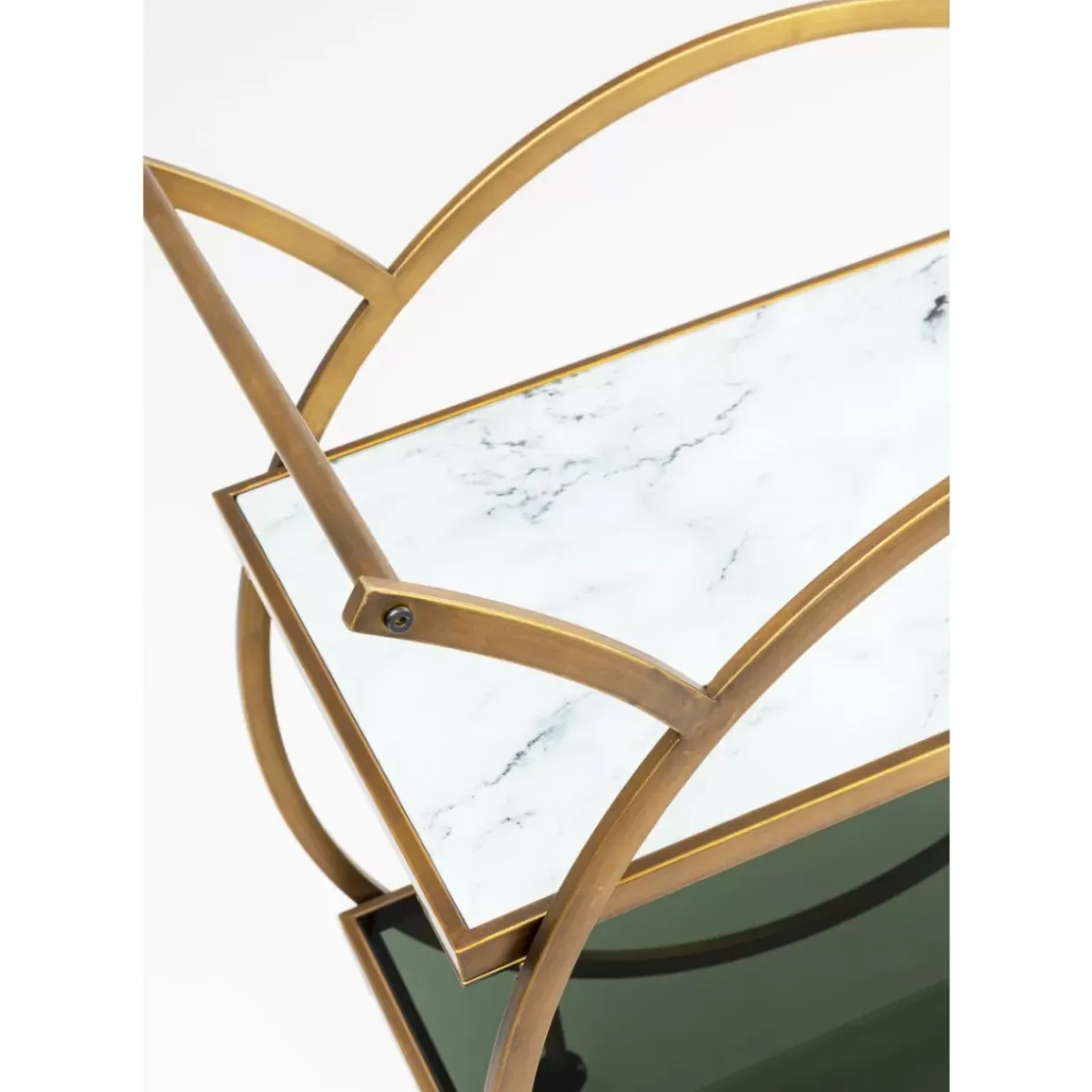 Servierwagen Loft Brass