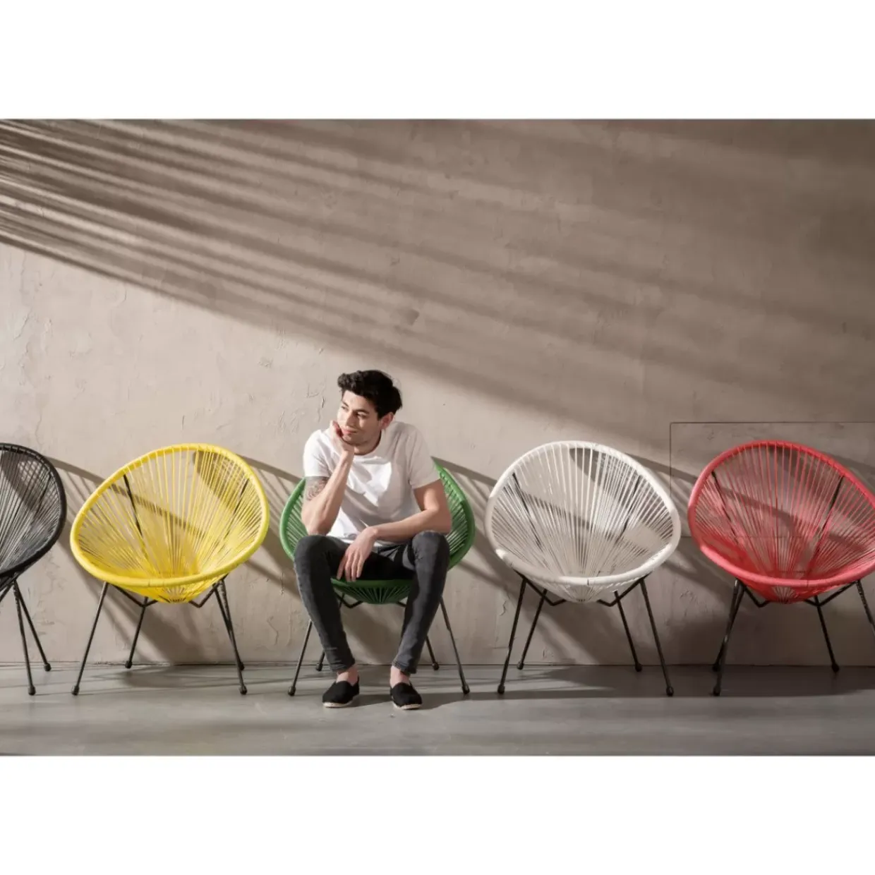 Sessel Acapulco Cherry