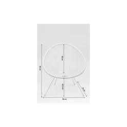 Sessel Acapulco Weiss