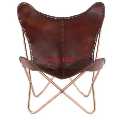 Sessel Butterfly Braun