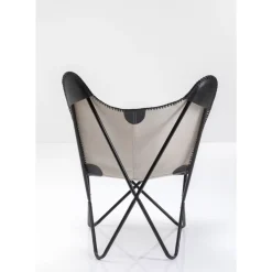 Sessel California Leder Schwarz
