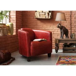 Sessel Cigar Lounge Red
