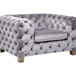 Sessel Desire Silbergrau