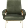 Sessel Luna High Grun