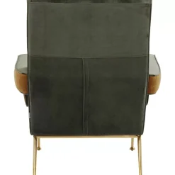 Sessel Luna High Grun