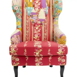 Sessel Patchwork Red