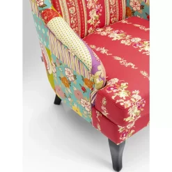 Sessel Patchwork Red