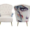 Sessel Portrait Creme