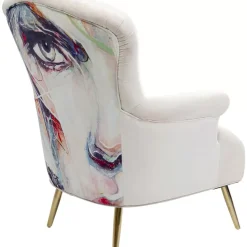 Sessel Portrait Creme