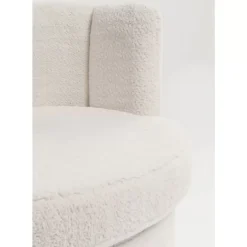 Sessel Silhouette Fur Weiss
