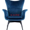 Sessel Tudor Velvet Petrol