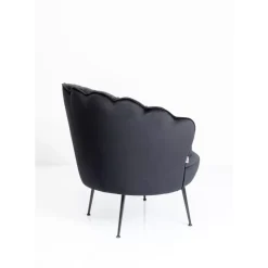 Sessel Water Lily Black Schwarz