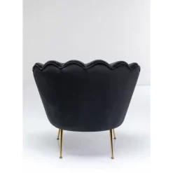 Sessel Water Lily Schwarz
