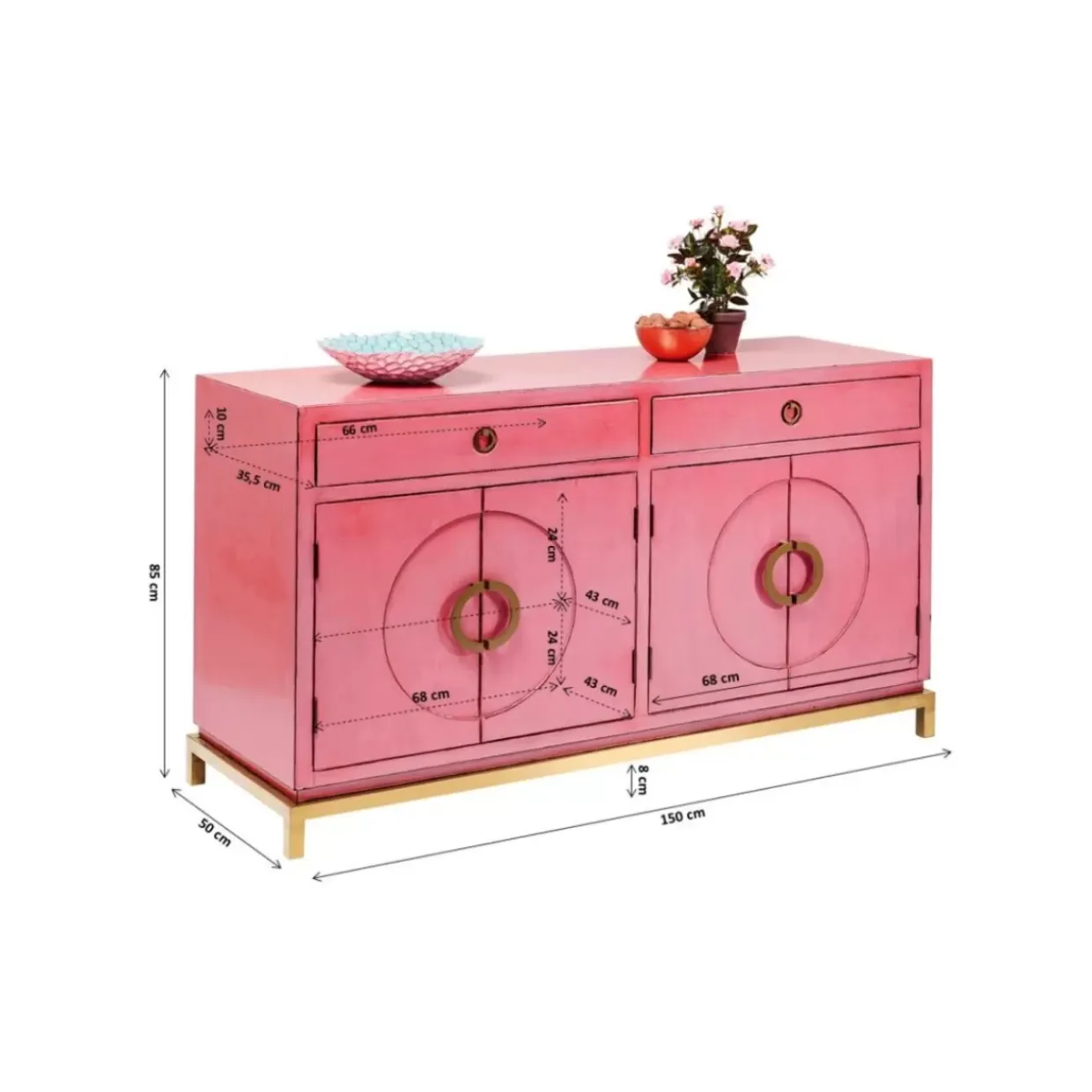 Sideboard Disk Pink