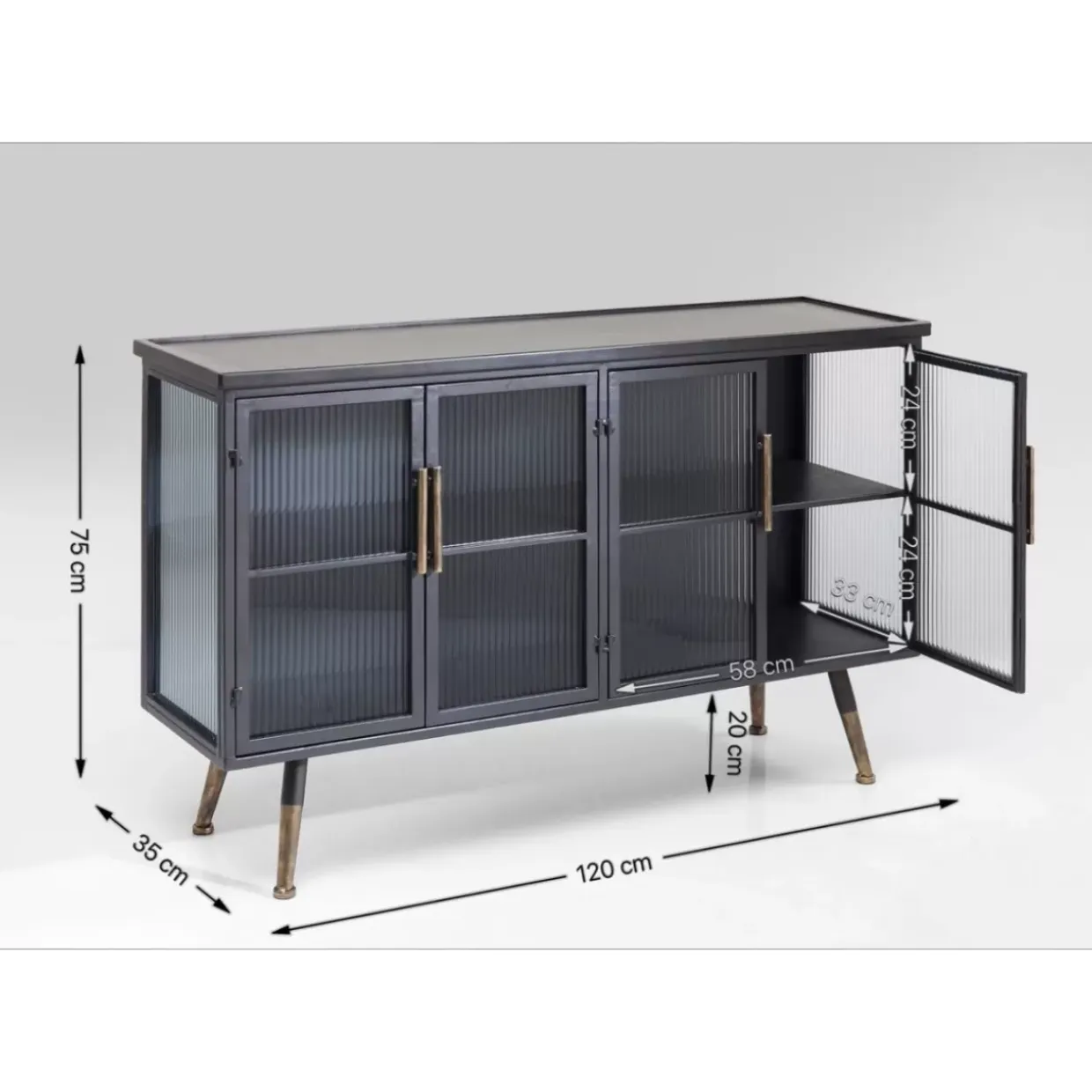 Sideboard La Gomera 4 Turen