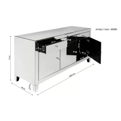 Sideboard Luxury Push Grau