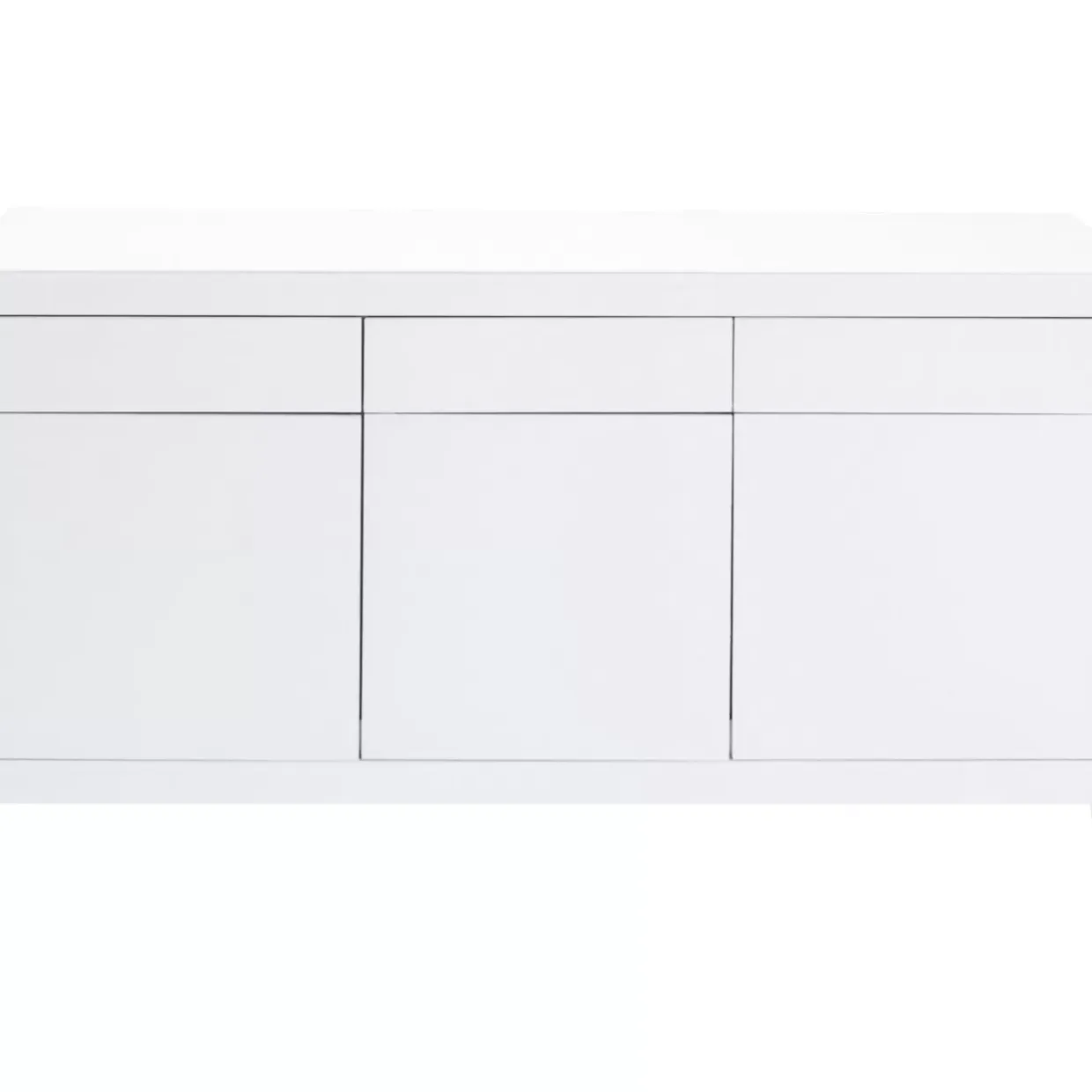 Sideboard Luxury Push Weiss
