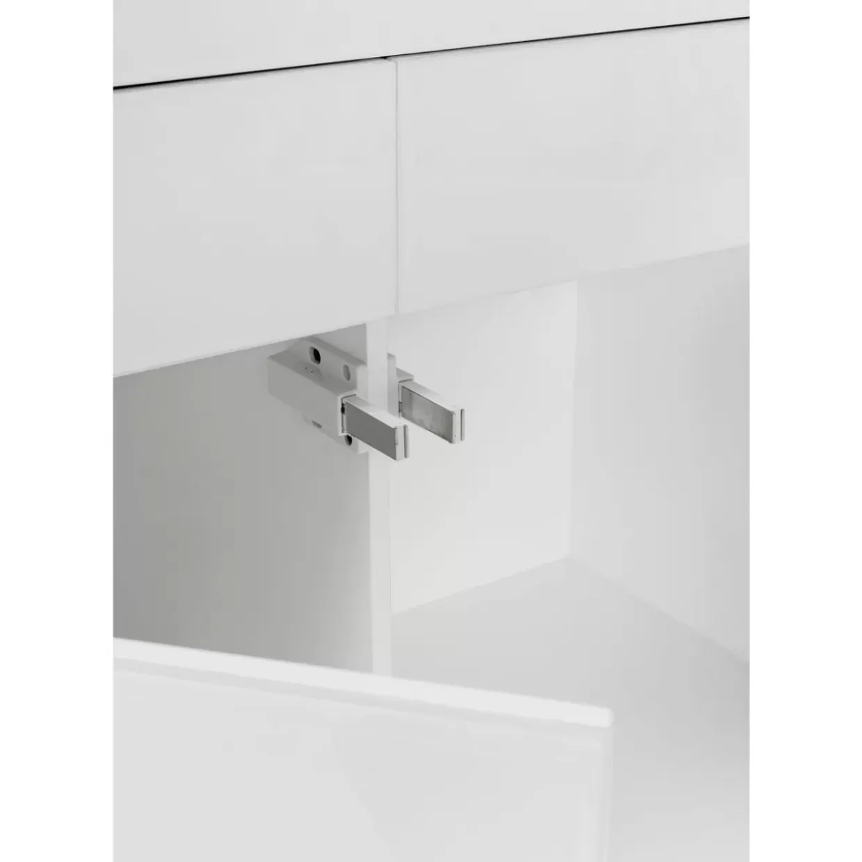 Sideboard Luxury Push Weiss