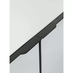 Sideboard Soran Schwarz 160X45Cm