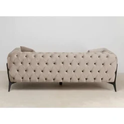 Sofa Bellissima 2-Sitzer Velvet Beige 200Cm