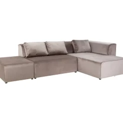Sofa Infinity Velvet Taupe Rechts
