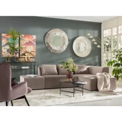 Sofa Infinity Velvet Taupe Rechts