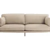 Sofa Shirly 3-Sitzer Creme