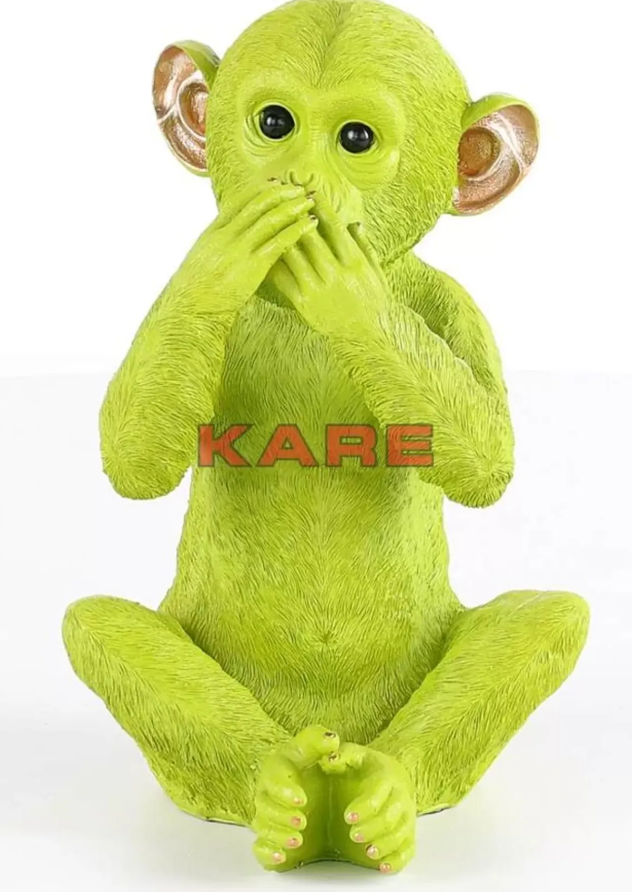 Spardose Monkey Iwazaru Grun
