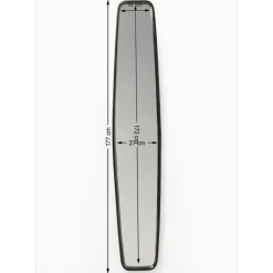 Spiegel Clip Black 32X177Cm