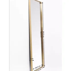 Spiegel Curve Mo Brass 70X200Cm