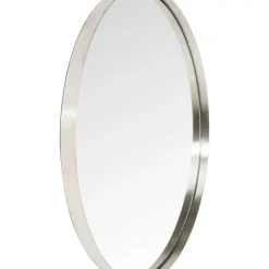 Spiegel Curve Round Stainless Steel O100Cm