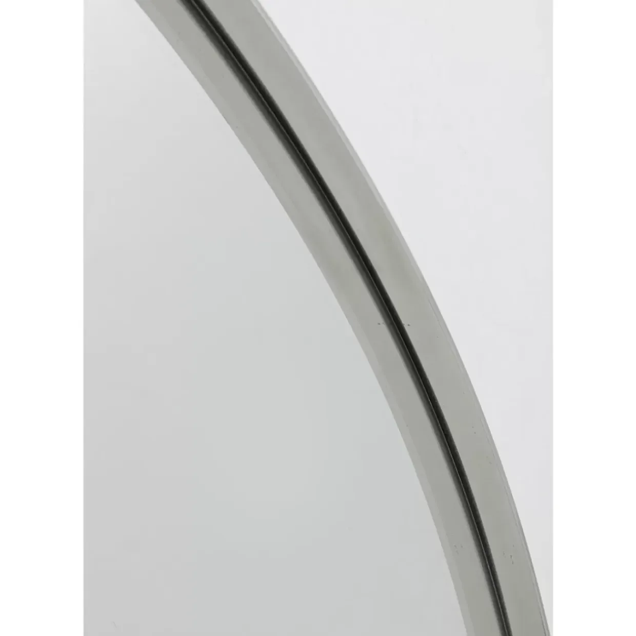 Spiegel Curvy Chrom Look O60