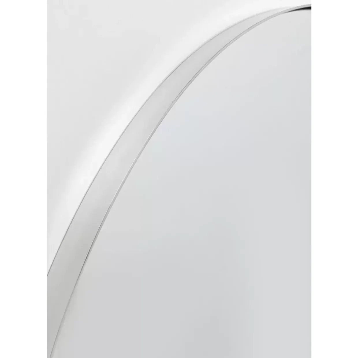 Spiegel Curvy Chrom Look O60